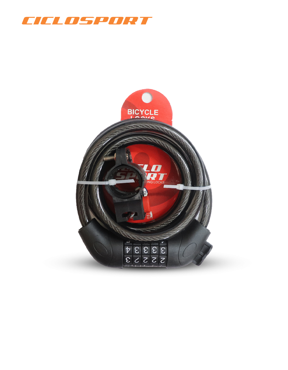 ciclosport bicycle number lock